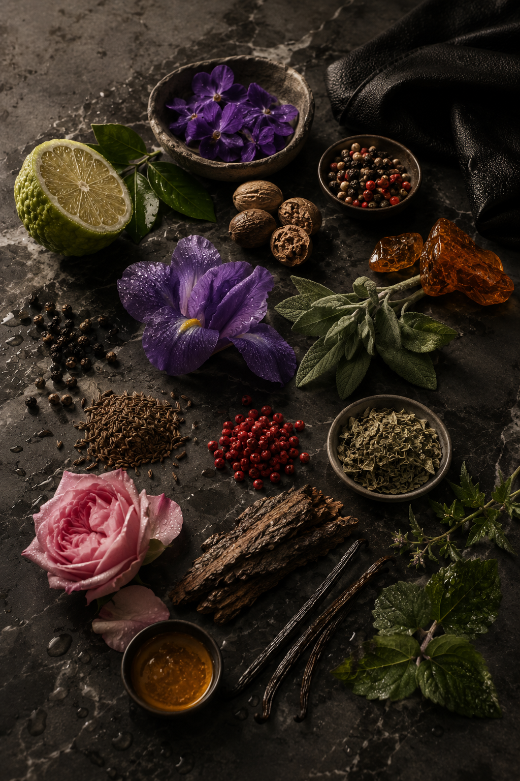 Inspirerad av Noir T. F. -  No 645 Extrait De Parfum
