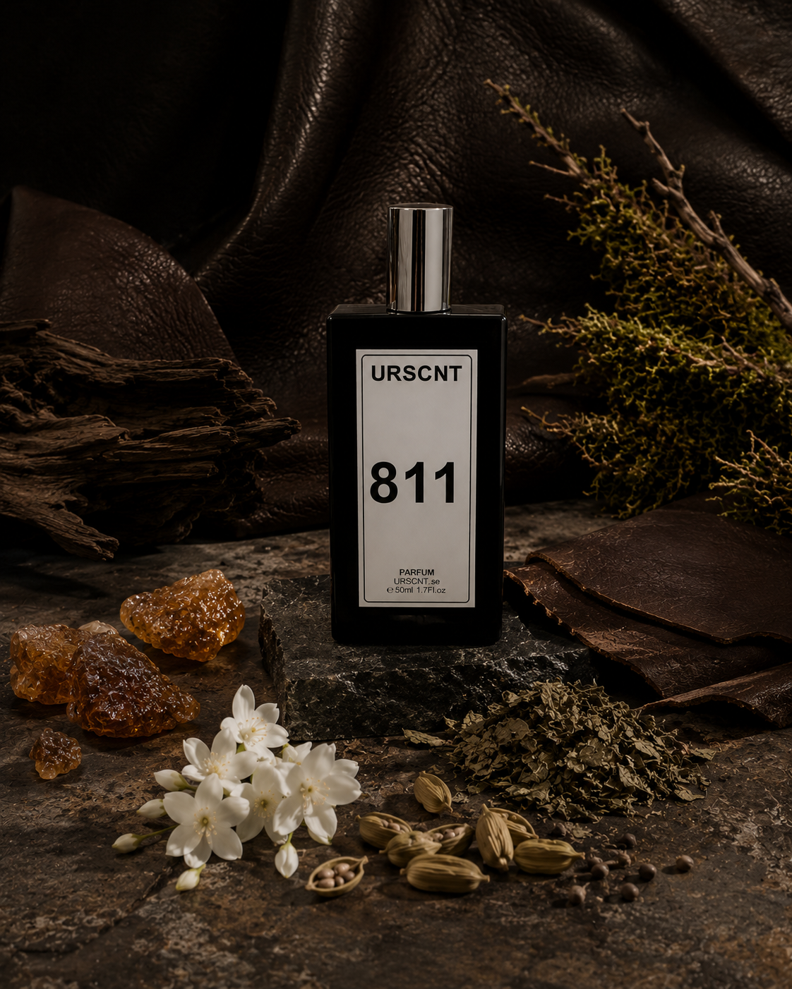 Inspirerad av Ombre Leather- No 811  Extrait De Parfum