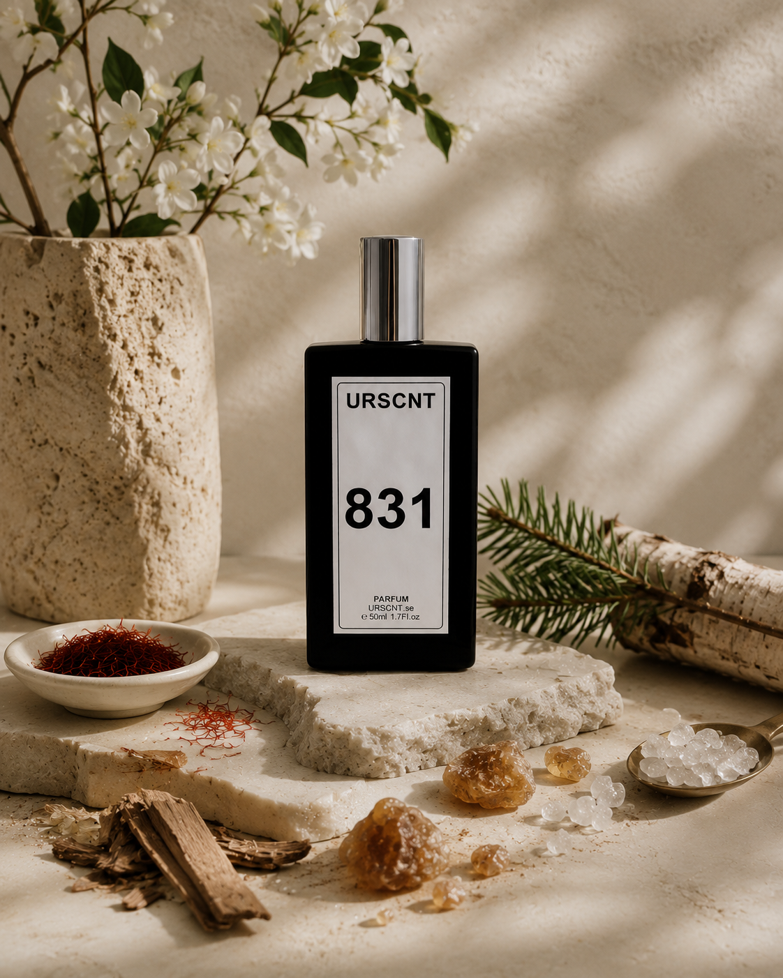  Inspirerad av Baccarat Rouge 540 - No 831  Extrait De Parfum