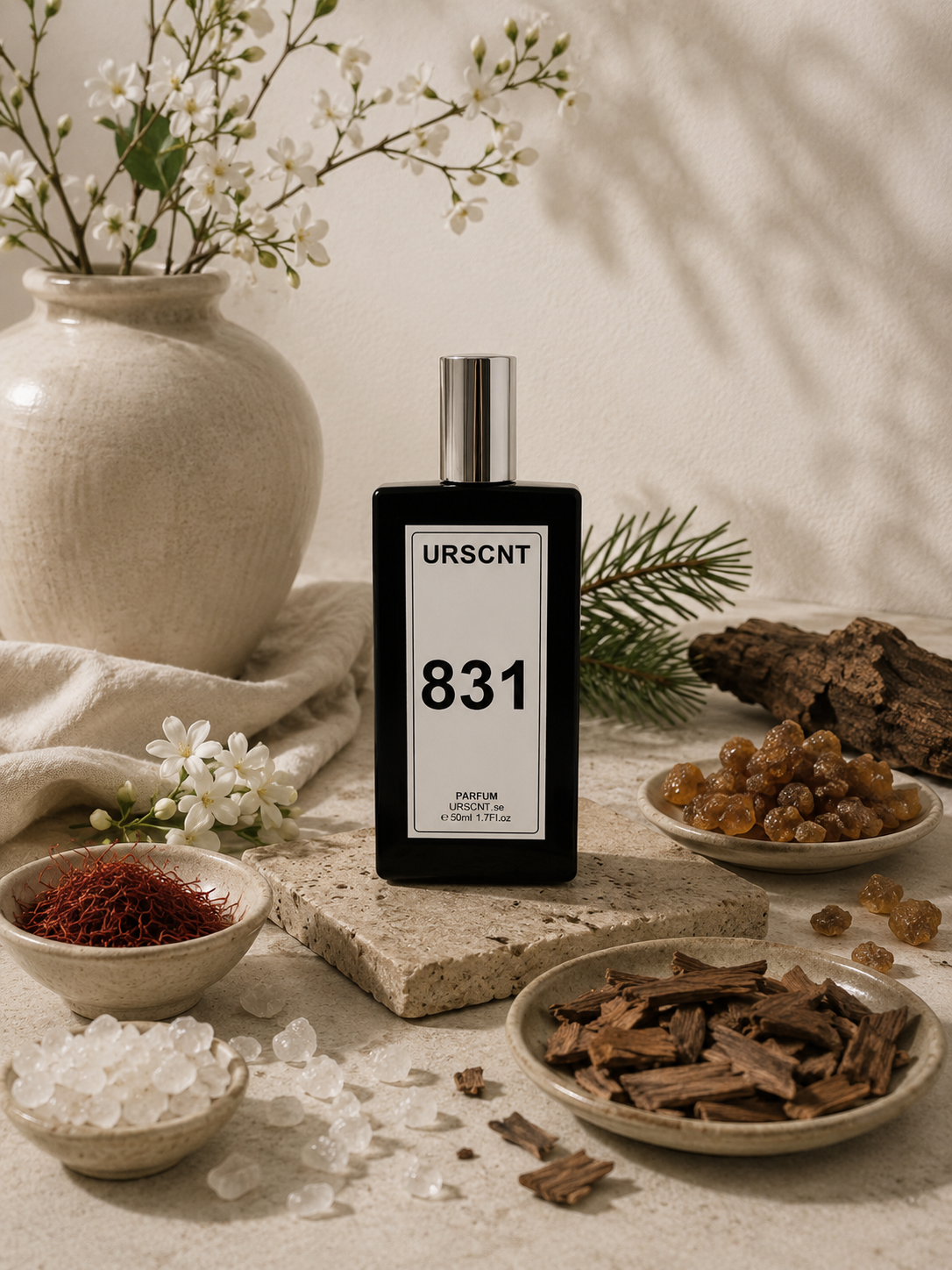  Inspirerad av Baccarat Rouge 540 - No 831  Extrait De Parfum