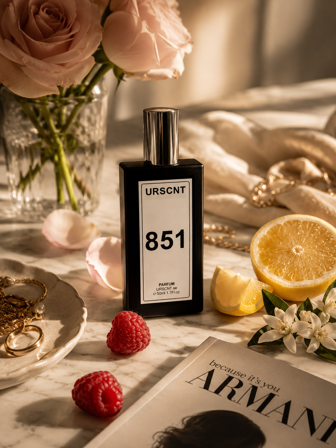  Inspirerad av Because It’s You-  No 851 Extrait De Parfum URSCNT