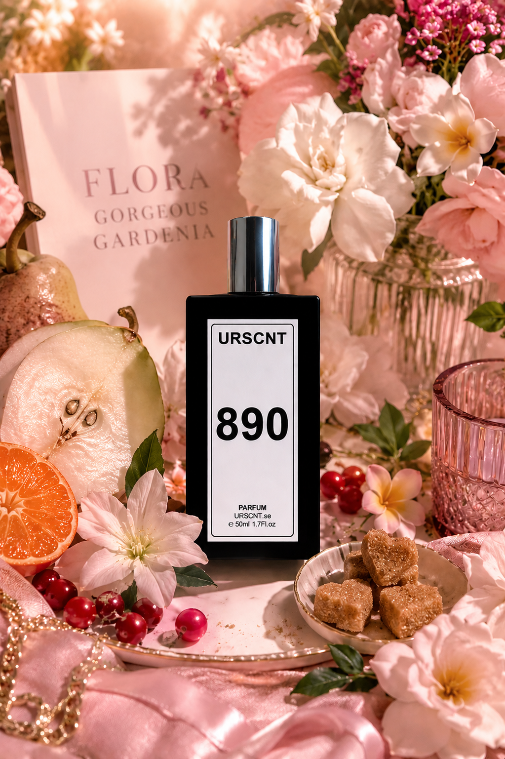 *Nr 890 | Inspirerad av Gci. Flora Gorgeous Gardenia