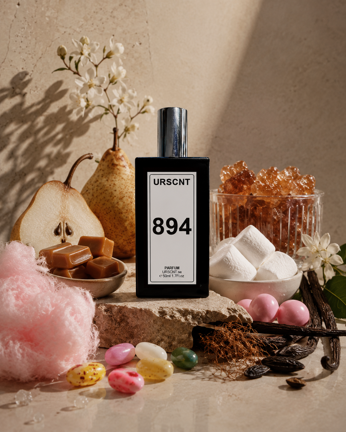 Nr 894 | Inspirerad av Vanilla Candy Rock Sugar 42- Extrait De Parfum