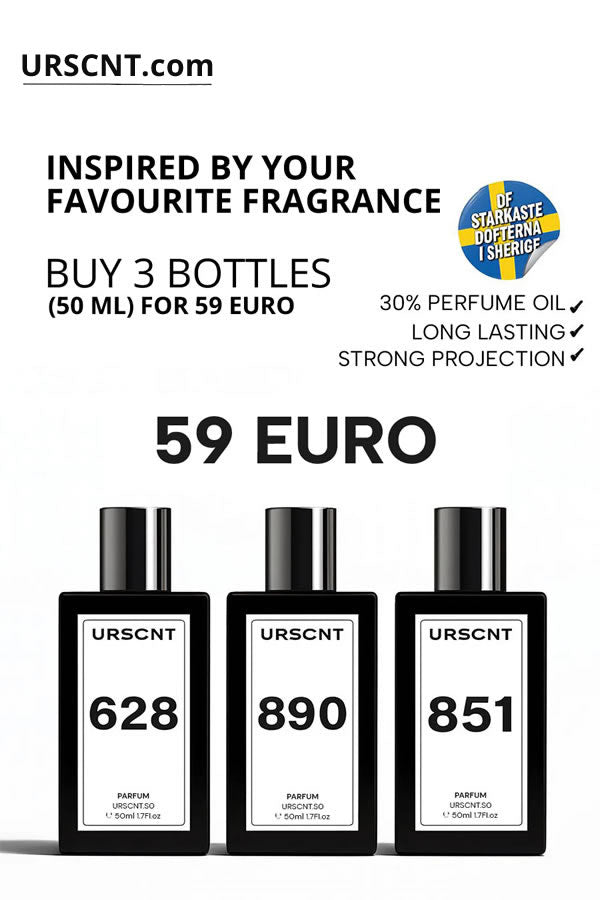 Tre 50 ml flaskor
